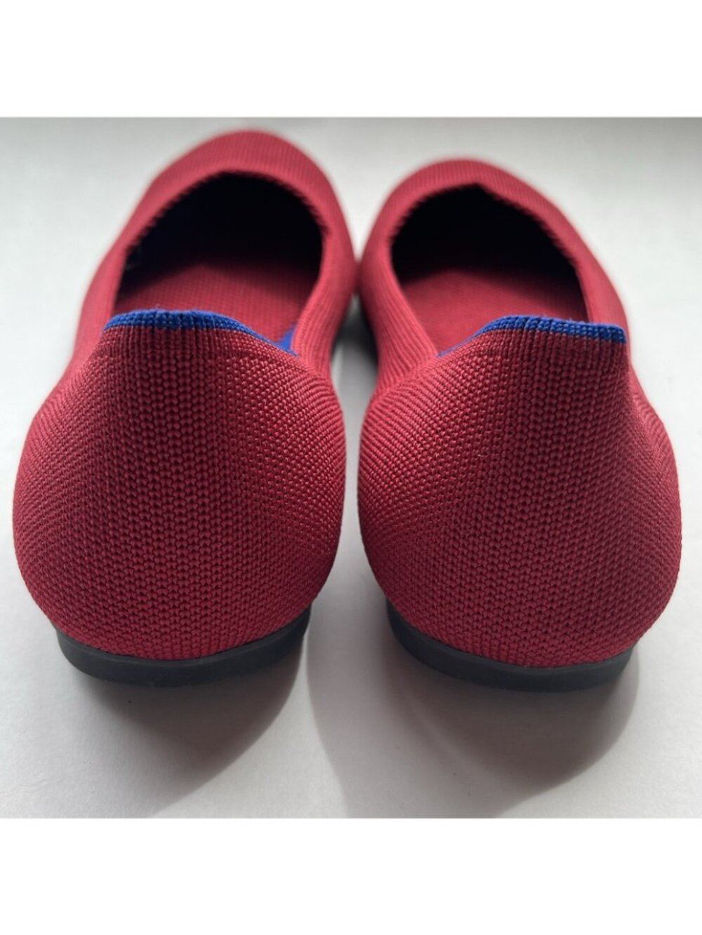 Rothy's Scooter Red The Flats Retired Ballet Shoes Round Toe Women's Size 6 US - Picture 4 of 10